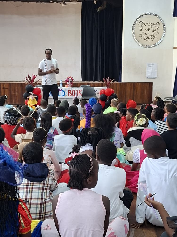 World Book Day storytelling, at Simba International School - Ndola