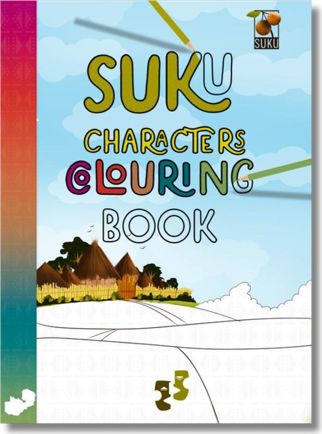 Cover of Suku Characters Colouring Book